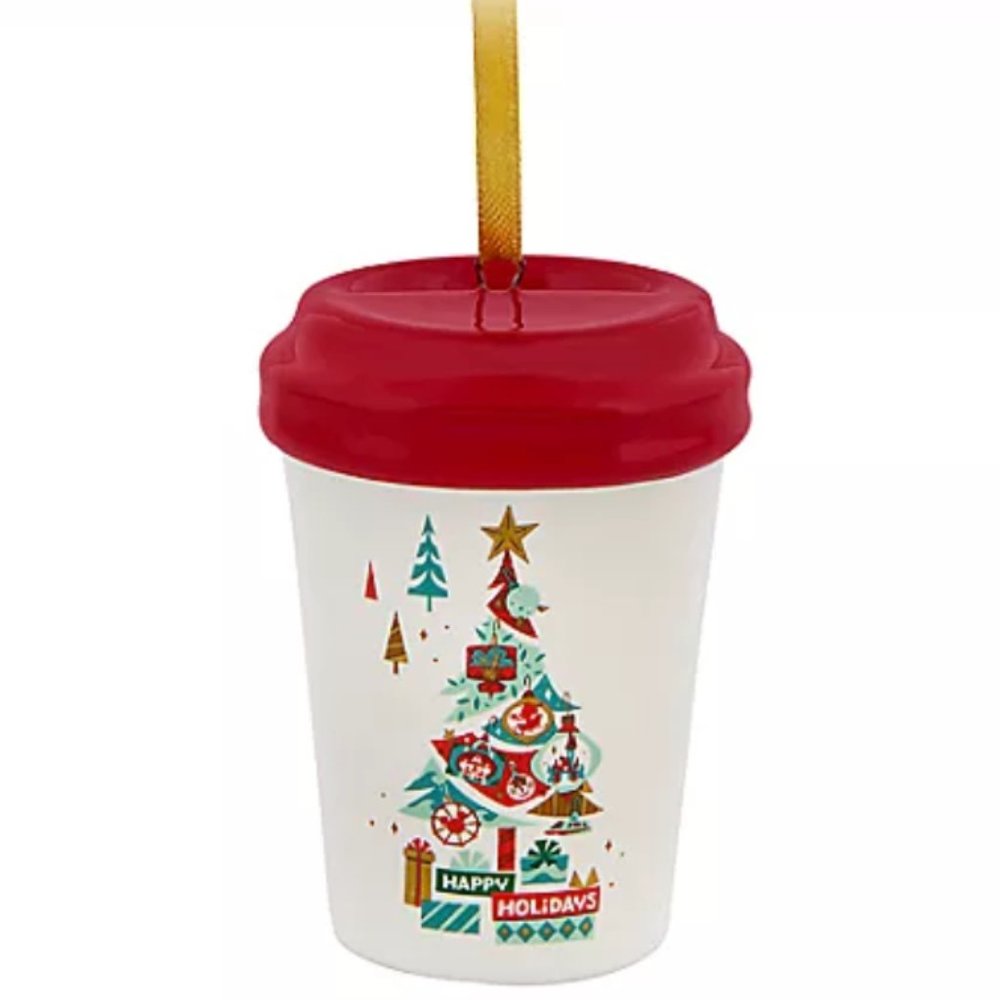 Disney Park's Mini Starbucks Tumbler Ornaments